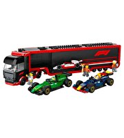 LEGO City RB20 ve AMR24 F1 Arabalı F1 Kamyonu 60445