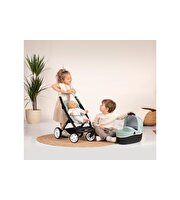 Smoby Maxi Cosi & Quinny Gri 3'ü1 arada Oyuncak Bebek Arabası