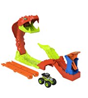 Hot Wheels Monster Trucks Snake Bite Güç Darbesi Oyun Seti JJN44