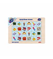 Ahşap Eğitici Eşleştirme Oyunu Karışık 2