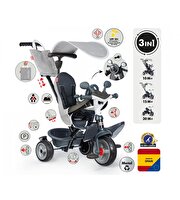 Smoby Baby Driver Gri Üç Tekerlekli Bisiklet