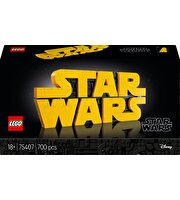 LEGO Parçalarla Yapılan Star Wars™ Logosu 75407