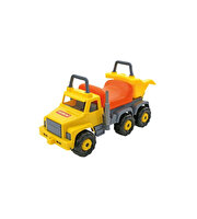 Polesie Süper Dev Turuncu Oturaklı Sarı Kamyon