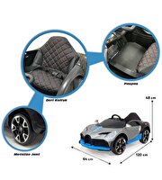 Akar Style Gt 12 Volt Akülü Araba Gri