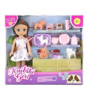 Yemek Setli Mini Köpek Bakıcısı Kaibibi Bebek