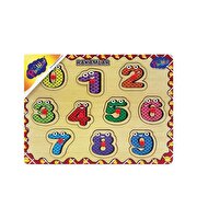 Playwood Ahşap Tutmalı Rakamlar Puzzle