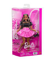 Barbie Deluxe Style Serisi Metalik Pembe Etekli Bebek JJN74