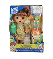 Baby Alive Bebeğim ve Sihirli Mikseri Kumral E6944
