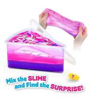 Jelly Cakes Chillin' With Rachel 3 Katmanlı Sürpriz Yüzüklü Slime Pembe