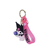 Hello Kitty ve Arkadaşları Anahtarlık CDU8 Kuromi Ice Cream