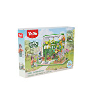 Mega Blok Çiçek Bahçe Tasarımı 463 Parça