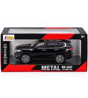 Toyota Land Cruiser Metal Model Araba 1:24 Ölçek Siyah Araba
