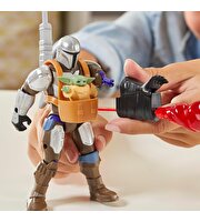 Star Wars Mixmashers Deluxe Fi̇gür The Mandalorian and Grogu
