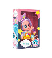 Roza Şeker Kız Sarı Etekli Fonksiyonlu Bebek