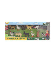 Farm Toys 12 Parça Çiftlik Hayvan Seti