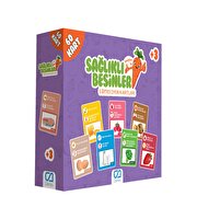 Sağlıklı Besinler Eğitici Oyun Kartları