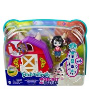 Enchantimals Bebek ve Ev Oyun Seti İnek Cambrie'nin Çiftlik Evi GTM48