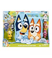 Bluey Deluxe Taşıma Çantası ve 8'li Figür Seti