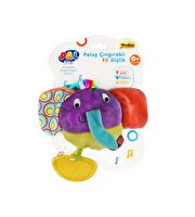 Peluş Çıngıraklı Fil Dişlik