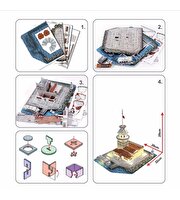 Cubic Fun Kız Kulesi Led Işıklı 3D Puzzle