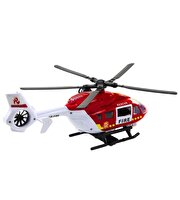Pervaneli Işıklı ve Sesli Sürtmeli İtfaiye Helikopteri 30 Cm