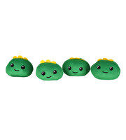 Dinozor Anne ve Mini Dino Bebekler Peluş Çanta Seti