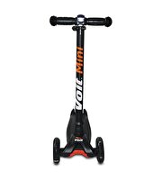 Voit 3 Tekerlekli Işıklı Siyah Scooter