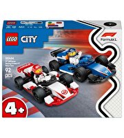 LEGO City F1 Williams Racing ve Haas F1 Yarış Arabaları 60464