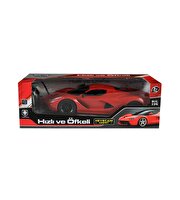 Hızlı ve Öfkeli 1:14 Uzaktan Kumandalı Şarjlı Araba Kırmızı 3855A