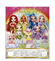 Rainbow High Parlak Slime ve Evcil Hayvan Serisi Bebeği Violet