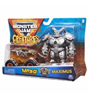 Monster Jam 1:64 Ölçekli Canavar Kamyon ve Maximus Gri