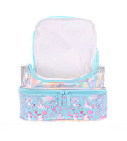 Kaukko Kids&Love Aynalı Taşlı Unicorn Termos Beslenme Çantası