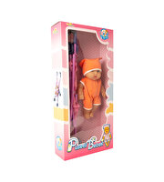 Baston Pusetli Bebek Turuncu Tulumlu