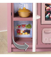 Smoby Loft Fleur Pembe Mutfak Seti