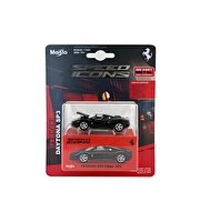 1:64 Speed Icons Koleksiyon Araçlar Ferrari Daytona SP3 Siyah