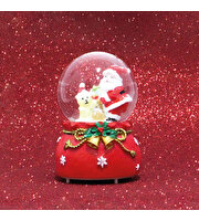 Yılbaşı Noel Baba Kar Küresi