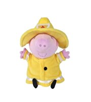 Peppa Pig Kostümlü Peluş İtfaiyeci Peppa