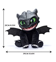 Real Fx Dragon Dişsiz Elektronik Kukla 30 Cm