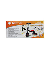 Hattrick Pedallı Scooter Kırmızı Siyah SCS160