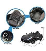 Favori Gt 12 Volt Akülü Araba Siyah