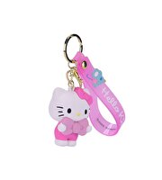 Hello Kitty ve Arkadaşları Anahtarlık CDU8 Hello Kitty Happy