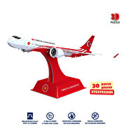 Ata Uçağı Modeli 3D Puzzle Uçak Maketi