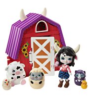 Enchantimals Bebek ve Ev Oyun Seti İnek Cambrie'nin Çiftlik Evi GTM48