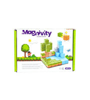 Magnivity Orman Temalı Manyetik Bloklar Kutu 47 Parça
