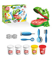 Dinozor Dişçi Oyun Hamur Seti