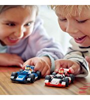 LEGO City F1 Williams Racing ve Haas F1 Yarış Arabaları 60464