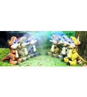 Pilli Buhar Üfleyen Dinazor Velociraptor