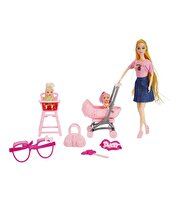 Cindy Pusetli ve Mama Sandalyeli Oyun Seti