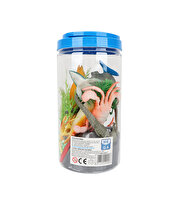 Deniz Hayvanları Tüpte 6'lı Hayvan Oyun Seti