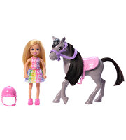 Barbie Chelsea Bebek ve Midilli Figür Seti HTK29